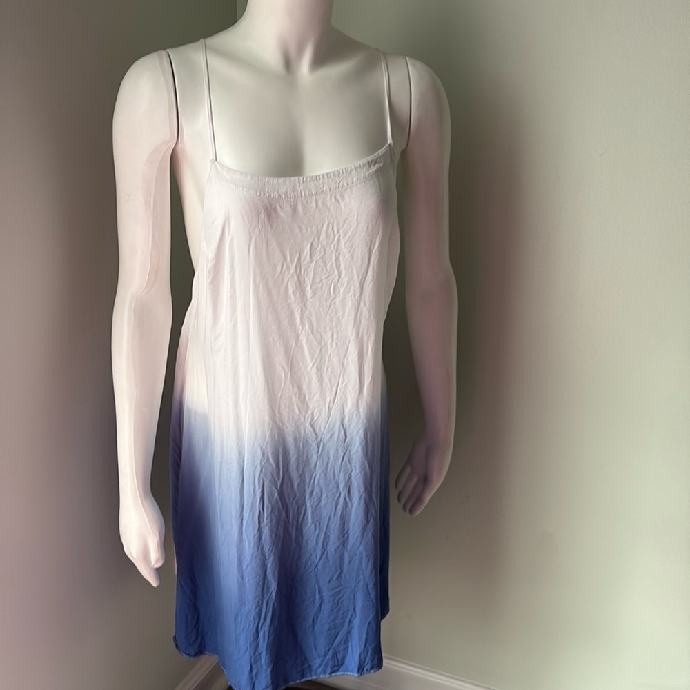 Victoria's Secret Gradient Ombre Swim Coverup Blue medium